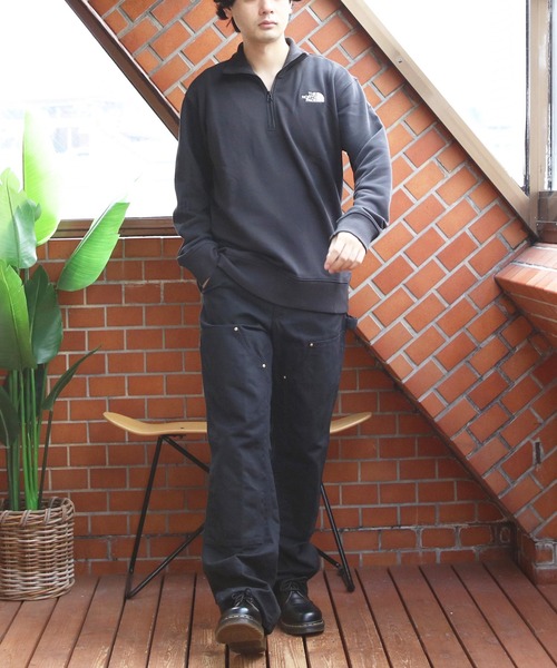 THE NORTH FACE（ザノースフェイス）の「THE NORTH FACE ハーフジップスウェット（スウェット・メンズ・ブラック/グレー・X-LARGE/LARGE/MEDIUM）」の10枚目の写真