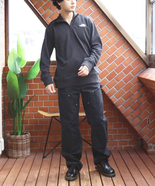 THE NORTH FACE（ザノースフェイス）の「THE NORTH FACE ハーフジップスウェット（スウェット・メンズ・ブラック/グレー・X-LARGE/LARGE/MEDIUM）」の11枚目の写真