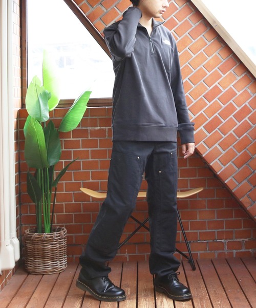 THE NORTH FACE（ザノースフェイス）の「THE NORTH FACE ハーフジップスウェット（スウェット・メンズ・ブラック/グレー・X-LARGE/LARGE/MEDIUM）」の13枚目の写真