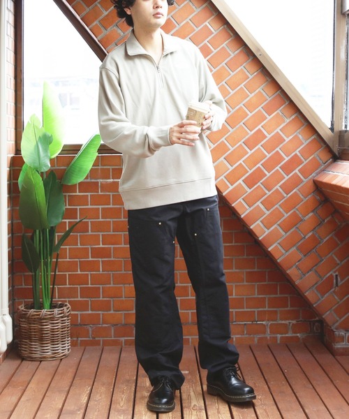 THE NORTH FACE（ザノースフェイス）の「THE NORTH FACE ハーフジップスウェット（スウェット・メンズ・ブラック/グレー・X-LARGE/LARGE/MEDIUM）」の20枚目の写真