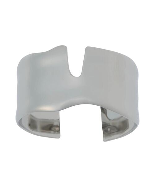 Te chichi（テチチ）の「ステンレスワイドスリットバングル（ブレスレット・レディース・シルバー/ゴールド・F）」の4枚目の写真