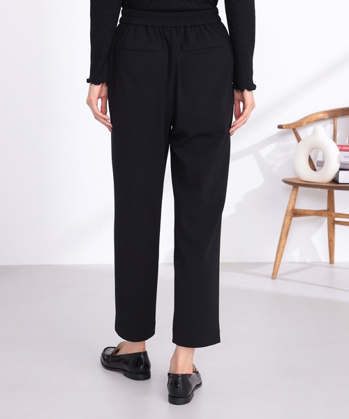 GALLORIA(ギャローリア)の「マルチストレッチ 裏起毛テーパードパンツ(その他パンツ・レディース・ブラック/チャコールグレー/ライトベージュ・LL/L/M/S)」の5枚目の写真