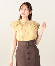レッセパッセ  ブラウス A.PRESSE - アプレッセ2025 STYLE2 Cashmere Blend L/S Henley Neck