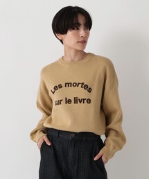 Afternoon Tea | MON JOURNALタイポグラフィージャカードプルオーバー(Tシャツ/カットソー)
