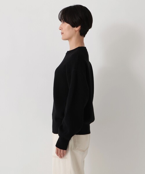 Afternoon Tea（アフタヌーンティー）の「MON JOURNALタイポグラフィージャカードプルオーバー（Tシャツ/カットソー・レディース・グレー/ベージュ/ブラック・MEDIUM）」の5枚目の写真