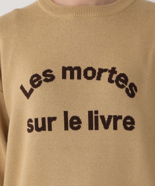 Afternoon Tea（アフタヌーンティー）の「MON JOURNALタイポグラフィージャカードプルオーバー（Tシャツ/カットソー・レディース・グレー/ベージュ/ブラック・MEDIUM）」の12枚目の写真