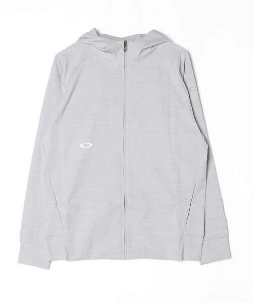 OAKLEY(オークリー)の「オークリー O-SYNC PACK LT FLEECE JACKET 1.0(パーカー・メンズ・ネイビー/グレー・L/LL/3L/M)」の1枚目の写真