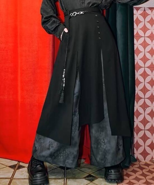 セール】Doppel Shadowフェイクレイヤードワイドパンツ（その他パンツ
