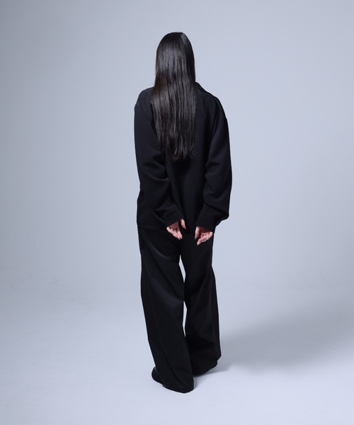 Ruze（ルゼ）の「Skipper shirt / スキッパーシャツ（シャツ/ブラウス・メンズ・ブラック・FREE）」の9枚目の写真