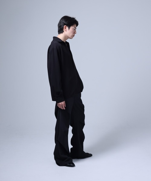 Ruze（ルゼ）の「Skipper shirt / スキッパーシャツ（シャツ/ブラウス・メンズ・ブラック・FREE）」の6枚目の写真