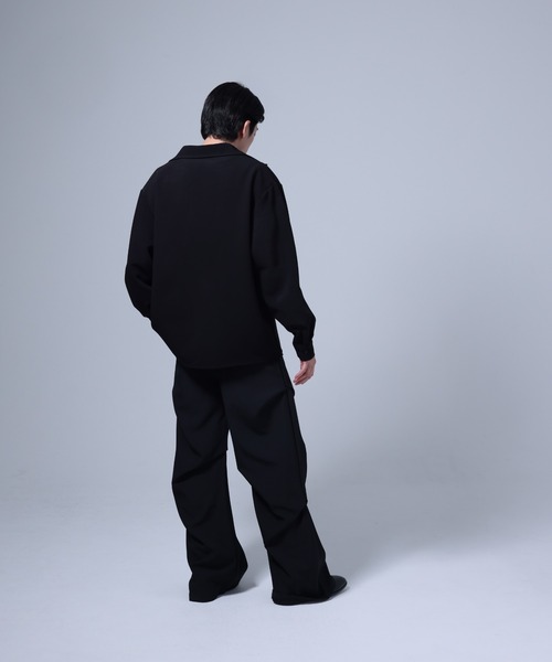 Ruze（ルゼ）の「Skipper shirt / スキッパーシャツ（シャツ/ブラウス・メンズ・ブラック・FREE）」の4枚目の写真