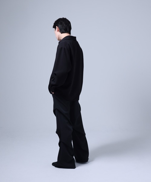 Ruze（ルゼ）の「Skipper shirt / スキッパーシャツ（シャツ/ブラウス・メンズ・ブラック・FREE）」の5枚目の写真