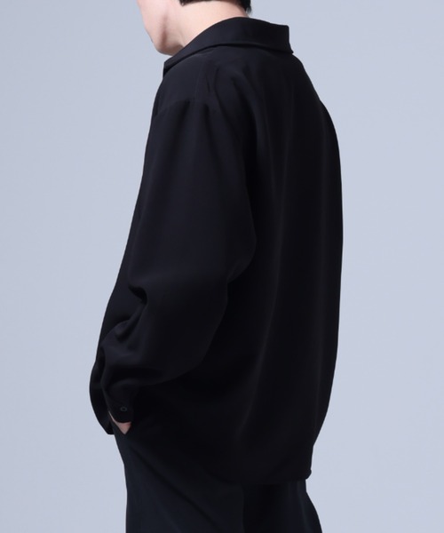 Ruze（ルゼ）の「Skipper shirt / スキッパーシャツ（シャツ/ブラウス・メンズ・ブラック・FREE）」の14枚目の写真