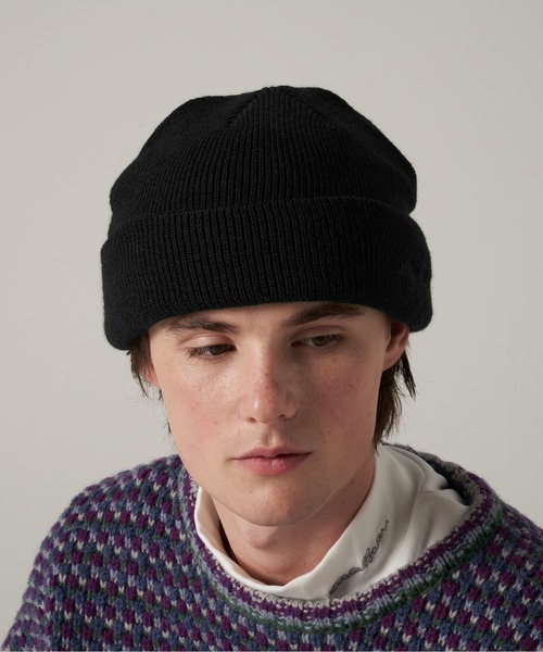 men's FUDGE×Eddie Bauer | ロゴ刺繍 ワッチキャップ（ニットキャップ