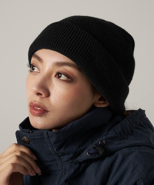 men's FUDGE×Eddie Bauer | ロゴ刺繍 ワッチキャップ（ニットキャップ