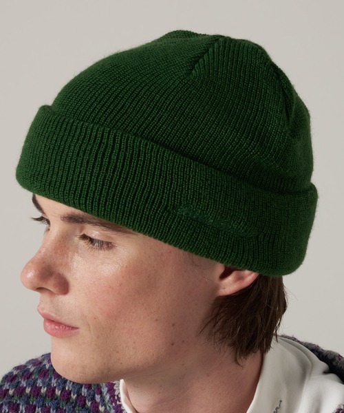 Eddie Bauer（エディーバウアー）の「men's FUDGE×Eddie Bauer | ロゴ刺繍 ワッチキャップ（ニットキャップ/ビーニー・メンズ・パープル/ダークグリーン/オレンジ/ブラック・F）」の12枚目の写真