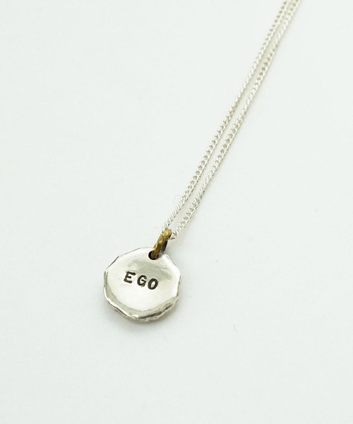 EGO TRIPPING(エゴトリッピング)の「an2052-FLASH 「E」 NECKLACE ネックレス(696200)(ネックレス・メンズ・シルバー・FREE)」の3枚目の写真