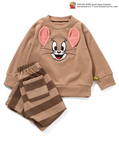 リンク】トムとジェリー もちふわあったかセットアップ（セットアップ