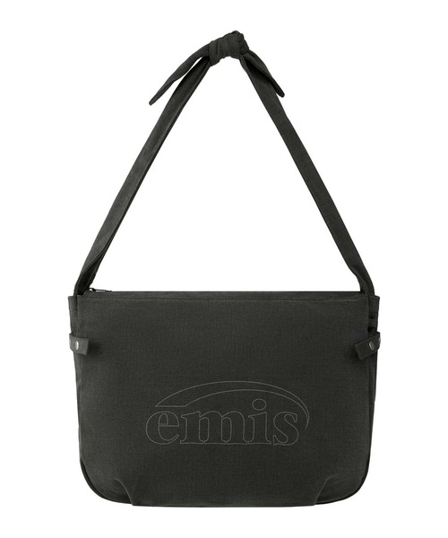 EMIS(イミス)の「VINTAGE COTTON CROSSBODY BAG(メッセンジャーバッグ・レディース・グレー/ベージュ・FREE)」の2枚目の写真