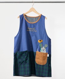 salle de bal | 【Leo Lionni and his Circle of Friends / レオレオニズフレンズ 】レオレオーニフレンズ チェック切り替え エプロン　 HNI(エプロン)