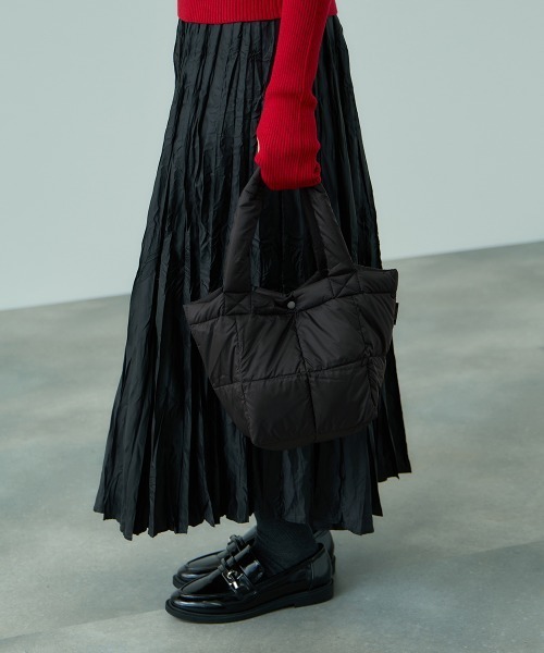 VICKY(ビッキー)の「TAION ランチダウントートバッグ≪手洗い可能≫(トートバッグ・レディース・オフホワイト/ブラック/ベージュ系その他・FREE)」の14枚目の写真