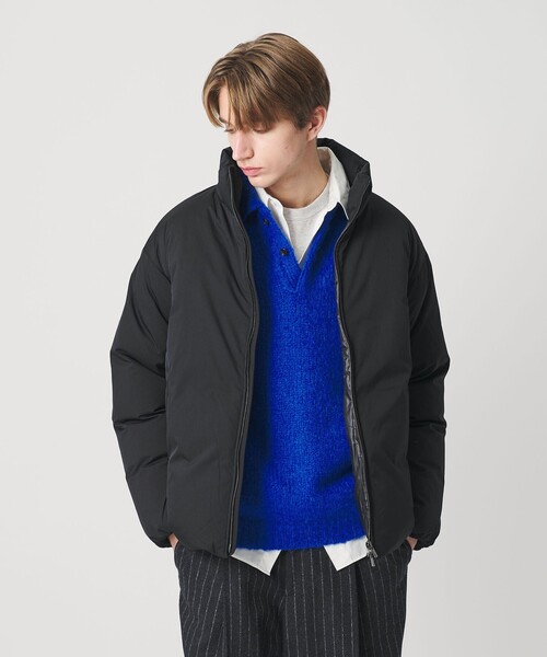 小松マテーレ スタンドカラー ダウンジャケット 700FP 撥水機能