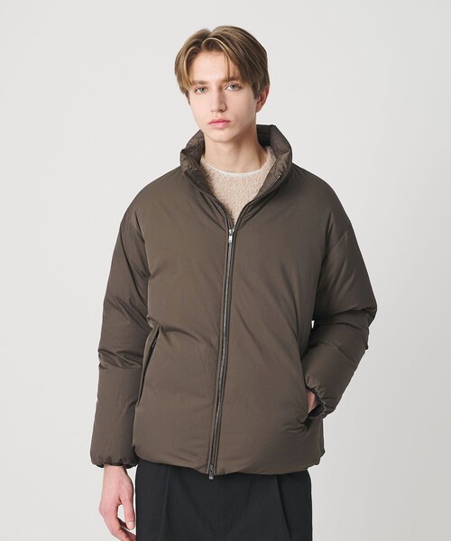 小松マテーレ スタンドカラー ダウンジャケット 700FP 撥水機能