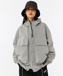 1993STUDIO（1993スタジオ）の「[コベア] ハードシェルパーカー_ライトグレー（ナイロンジャケット）」