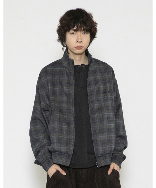GLACK(グラック)の「GJ108 イージーハリントンジャケット (ネイビー)(ブルゾン・レディース・その他・LARGE/MEDIUM)」の1枚目の写真