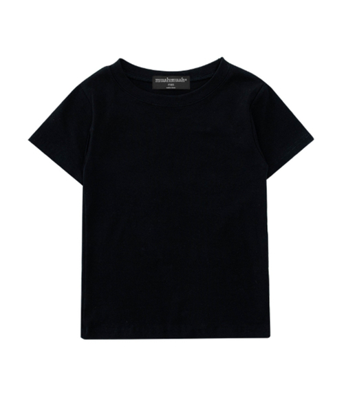 muahmuah（ムーアムーア）の「スリムフィットレギュラー半袖Tシャツ[2色]（Tシャツ/カットソー・レディース・ブラック/ブルー/ホワイト/ライトグレー・FREE）」の19枚目の写真