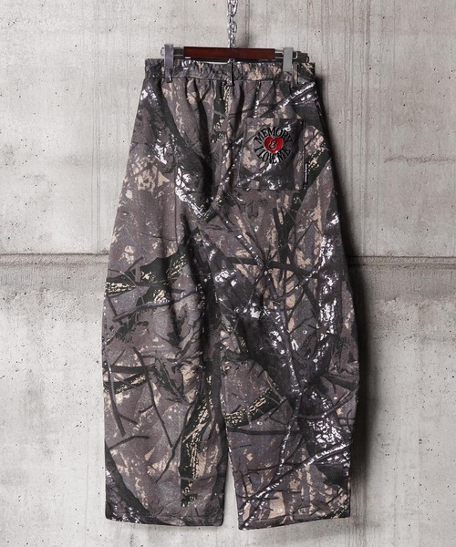 #MEMORY(メモリー)の「【MEMORY】バレルレッグ スウェットパンツ / Barrel Leg Sweatpants(スウェットパンツ・メンズ・ウッドランド/リアルツリーカモ/ブラック/グレー・M/L)」の4枚目の写真