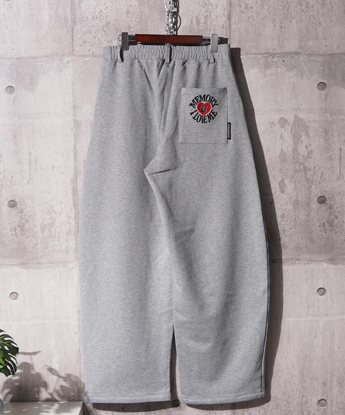 #MEMORY(メモリー)の「【MEMORY】バレルレッグ スウェットパンツ / Barrel Leg Sweatpants(スウェットパンツ・メンズ・ウッドランド/リアルツリーカモ/ブラック/グレー・M/L)」の9枚目の写真