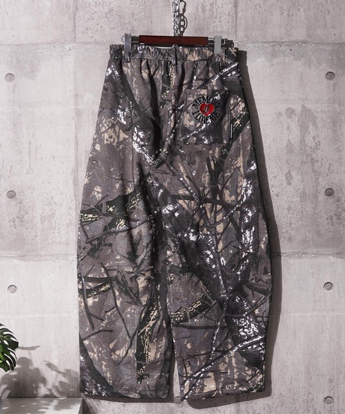 #MEMORY(メモリー)の「【MEMORY】バレルレッグ スウェットパンツ / Barrel Leg Sweatpants(スウェットパンツ・メンズ・ウッドランド/リアルツリーカモ/ブラック/グレー・M/L)」の13枚目の写真