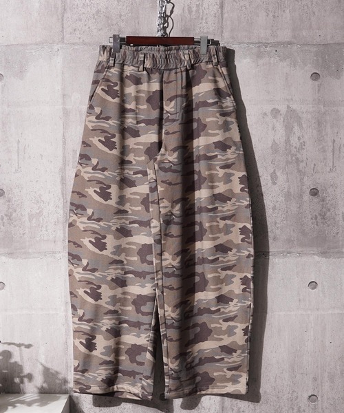 #MEMORY(メモリー)の「【MEMORY】バレルレッグ スウェットパンツ / Barrel Leg Sweatpants(スウェットパンツ・メンズ・ウッドランド/リアルツリーカモ/ブラック/グレー・M/L)」の10枚目の写真