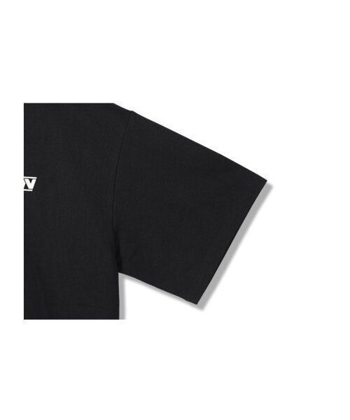 GUBIN（グビン）の「レトロカラーTシャツ - ブラック（ポロシャツ・レディース・その他・MEDIUM/LARGE）」の6枚目の写真