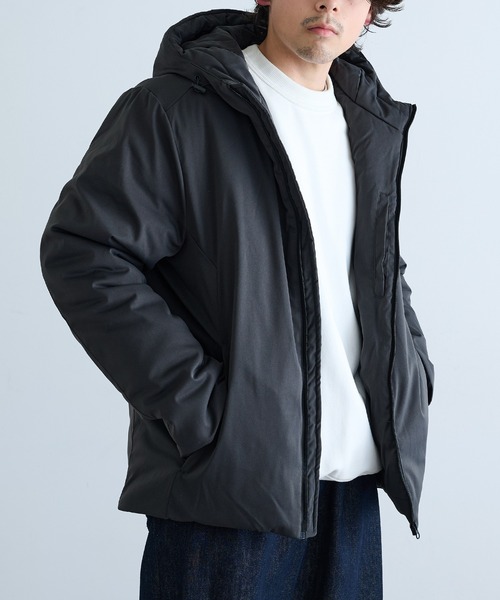 HAUS（ハウス）の「【HAUS】9452889 コットンタッチストレッチ中綿フードＪＫ（その他アウター・メンズ・チャコールグレー/ブラック・M/L/LL）」の11枚目の写真