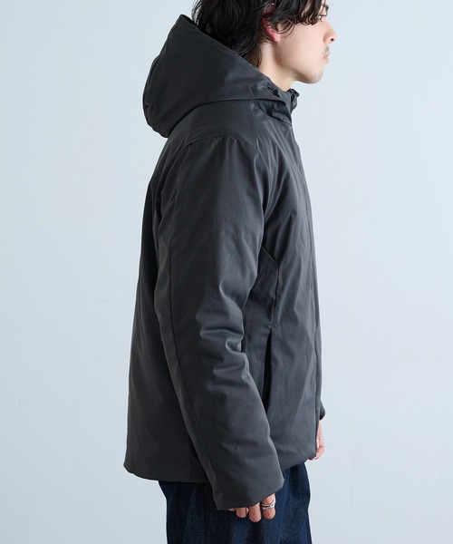 HAUS（ハウス）の「【HAUS】9452889 コットンタッチストレッチ中綿フードＪＫ（その他アウター・メンズ・チャコールグレー/ブラック・M/L/LL）」の12枚目の写真