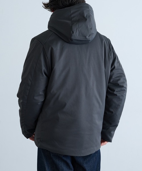 HAUS（ハウス）の「【HAUS】9452889 コットンタッチストレッチ中綿フードＪＫ（その他アウター・メンズ・チャコールグレー/ブラック・M/L/LL）」の13枚目の写真