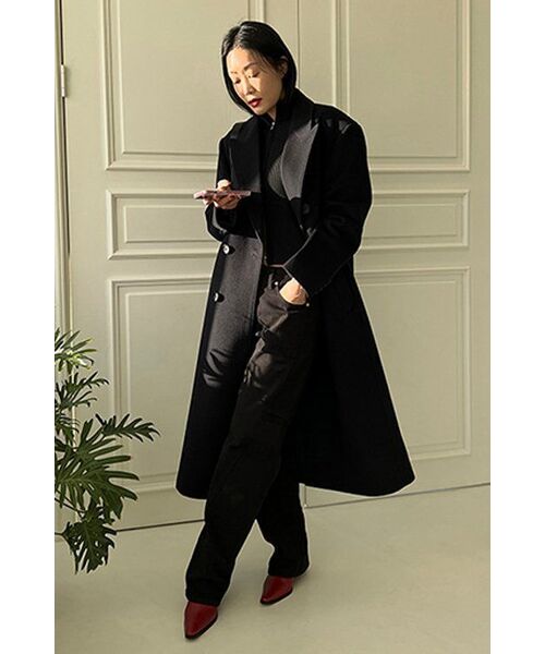 MUSINSA STANDARD WOMAN（ムシンサスタンダードウーマン）の「ウィメンズリブスリムニットジップアップ[ブラック]（ニット/セーター・レディース・その他・SMALL/MEDIUM/LARGE）」の11枚目の写真
