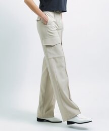 SALT AND CHOCOLATE（ソルトアンドチョコレート）の「Cargo Semi-Wide Slacks Beige 4W231V003（スラックス）」