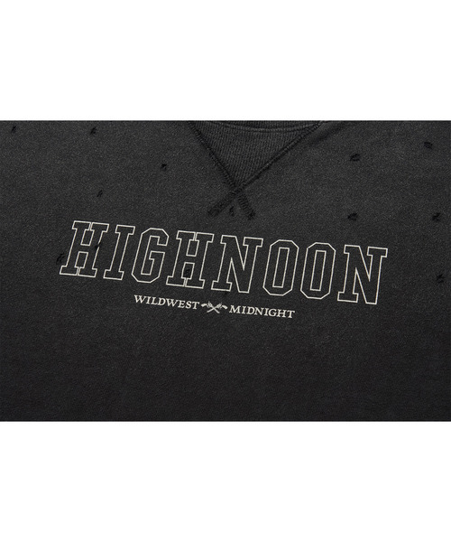 LIBERE(リベーレ)の「LIBERE リベーレ / HIGHNOON CREWNECK SWEAT ビッグシルエットハイヌーンクルーネックスウェット / 255222-255223(スウェット・メンズ・ブラック/グリーン・SMALL/MEDIUM/LARGE)」の9枚目の写真