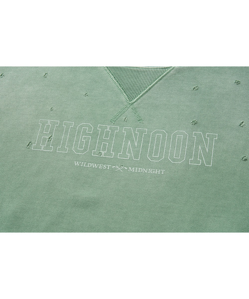 LIBERE(リベーレ)の「LIBERE リベーレ / HIGHNOON CREWNECK SWEAT ビッグシルエットハイヌーンクルーネックスウェット / 255222-255223(スウェット・メンズ・ブラック/グリーン・SMALL/MEDIUM/LARGE)」の20枚目の写真