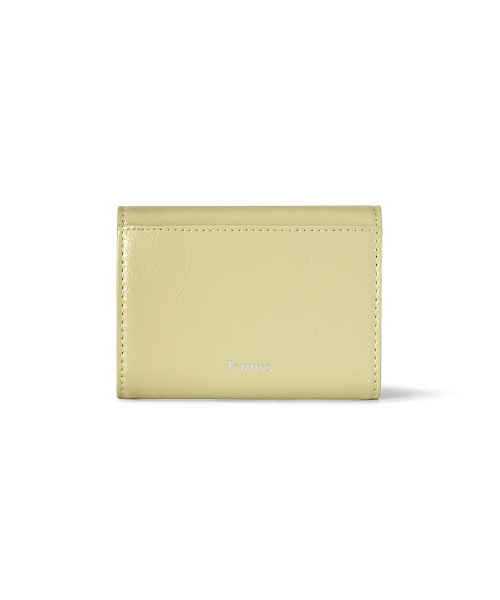 セール】CRINKLE TRIANGLE DOCO WALLET - SOFT OLIVE（札入れ