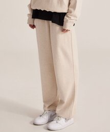 CNVS（ベティ ブープ）の「コーネルロゴ刺繍スウェットパンツ_オートミール（スウェットパンツ）」