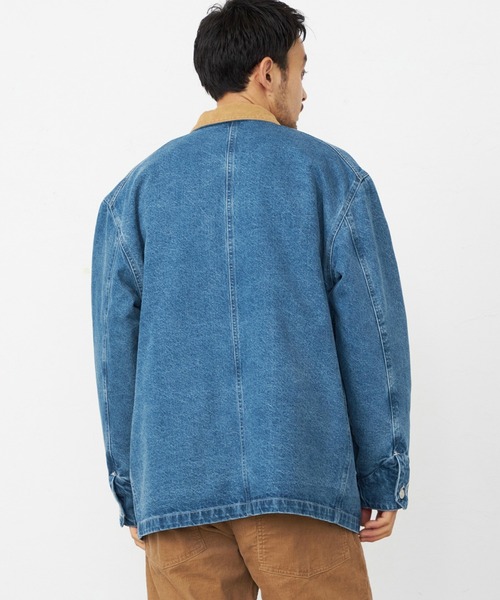 エドウィン（EDWIN）/カバーオール デニムジャケット ブランケット セール】EDWIN エドウィン カバーオール デニムジャケット