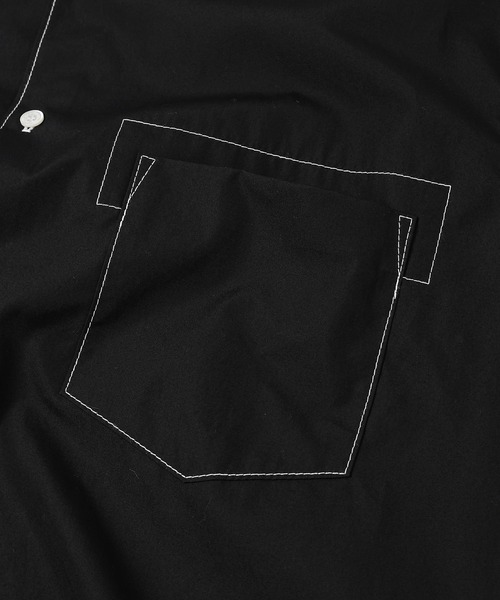 COMME des GARCONS HOMME(コム デ ギャルソン・オム)の「COTTON TYPEWRITER HALF SLEEVE SHIRT(シャツ/ブラウス・メンズ・ブラック/ベージュ・XS/S/M/L)」の4枚目の写真