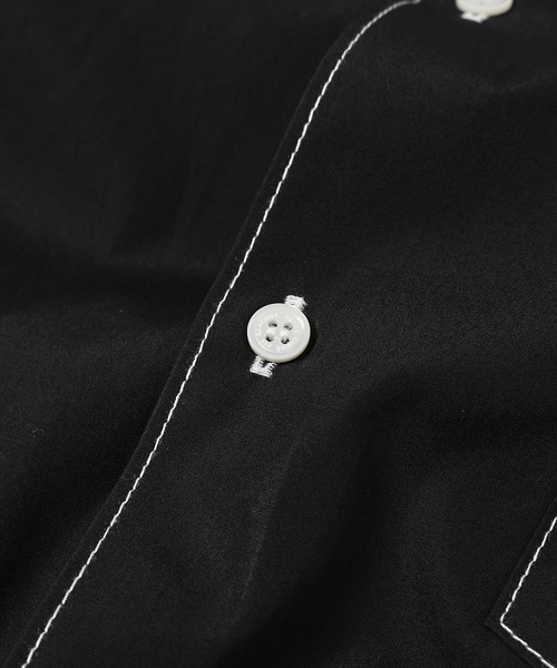 COMME des GARCONS HOMME(コム デ ギャルソン・オム)の「COTTON TYPEWRITER HALF SLEEVE SHIRT(シャツ/ブラウス・メンズ・ブラック/ベージュ・XS/S/M/L)」の5枚目の写真