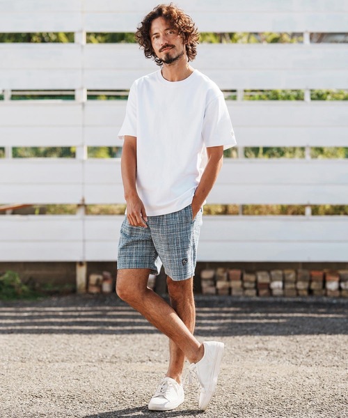 1minute 1second(ワンミニットワンセカンド)の「mt10109-10oz t-shirt with heart patch Tシャツ(1M26H260)(Tシャツ/カットソー・メンズ・グレイッシュベージュ/ブラック/ネイビー/ホワイト・S/M/L/XL)」の9枚目の写真