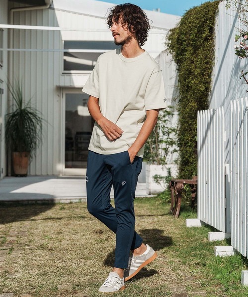 1minute 1second(ワンミニットワンセカンド)の「mt10109-10oz t-shirt with heart patch Tシャツ(1M26H260)(Tシャツ/カットソー・メンズ・グレイッシュベージュ/ブラック/ネイビー/ホワイト・S/M/L/XL)」の13枚目の写真