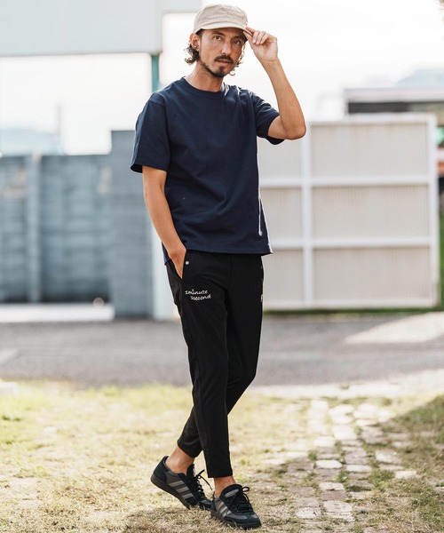 1minute 1second(ワンミニットワンセカンド)の「mt10109-10oz t-shirt with heart patch Tシャツ(1M26H260)(Tシャツ/カットソー・メンズ・グレイッシュベージュ/ブラック/ネイビー/ホワイト・S/M/L/XL)」の17枚目の写真